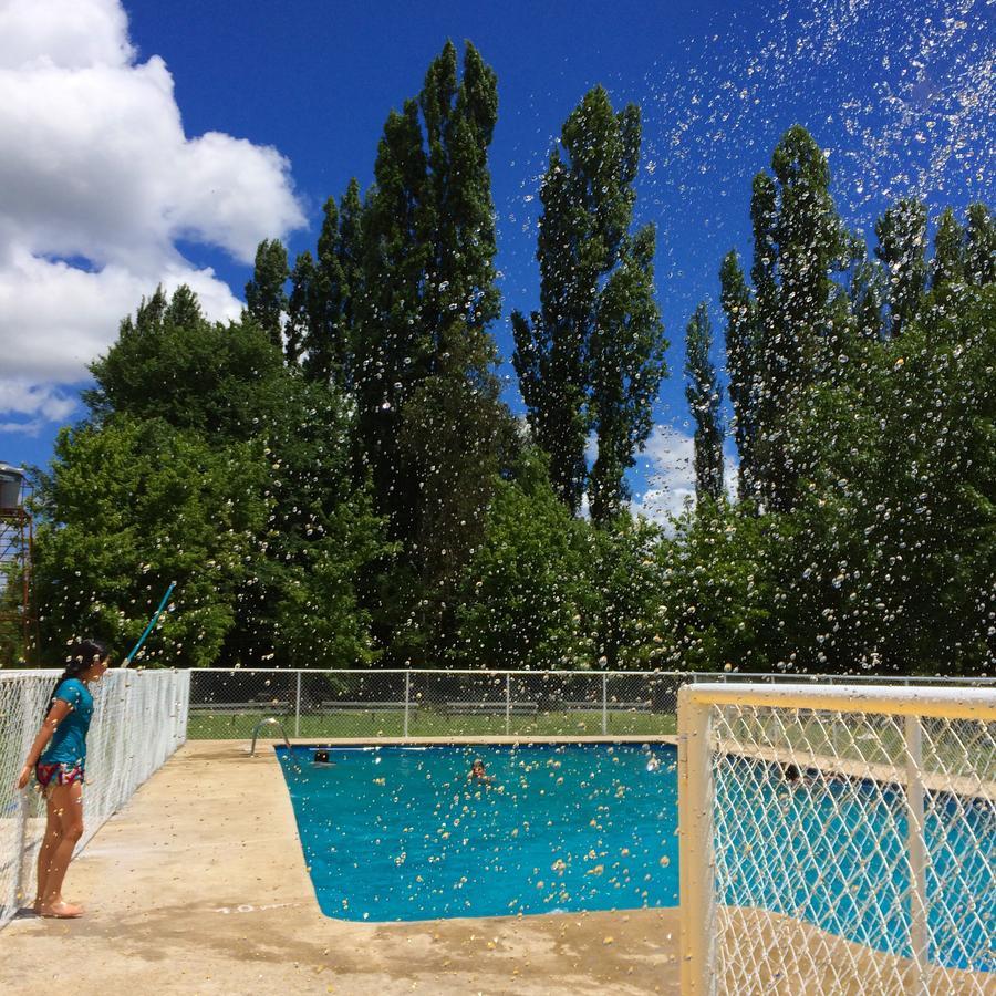 Vila Camping & Hospedaje Rio Laja El Manzano  Exteriér fotografie