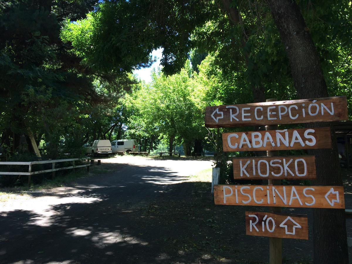 Vila Camping & Hospedaje Rio Laja El Manzano  Exteriér fotografie